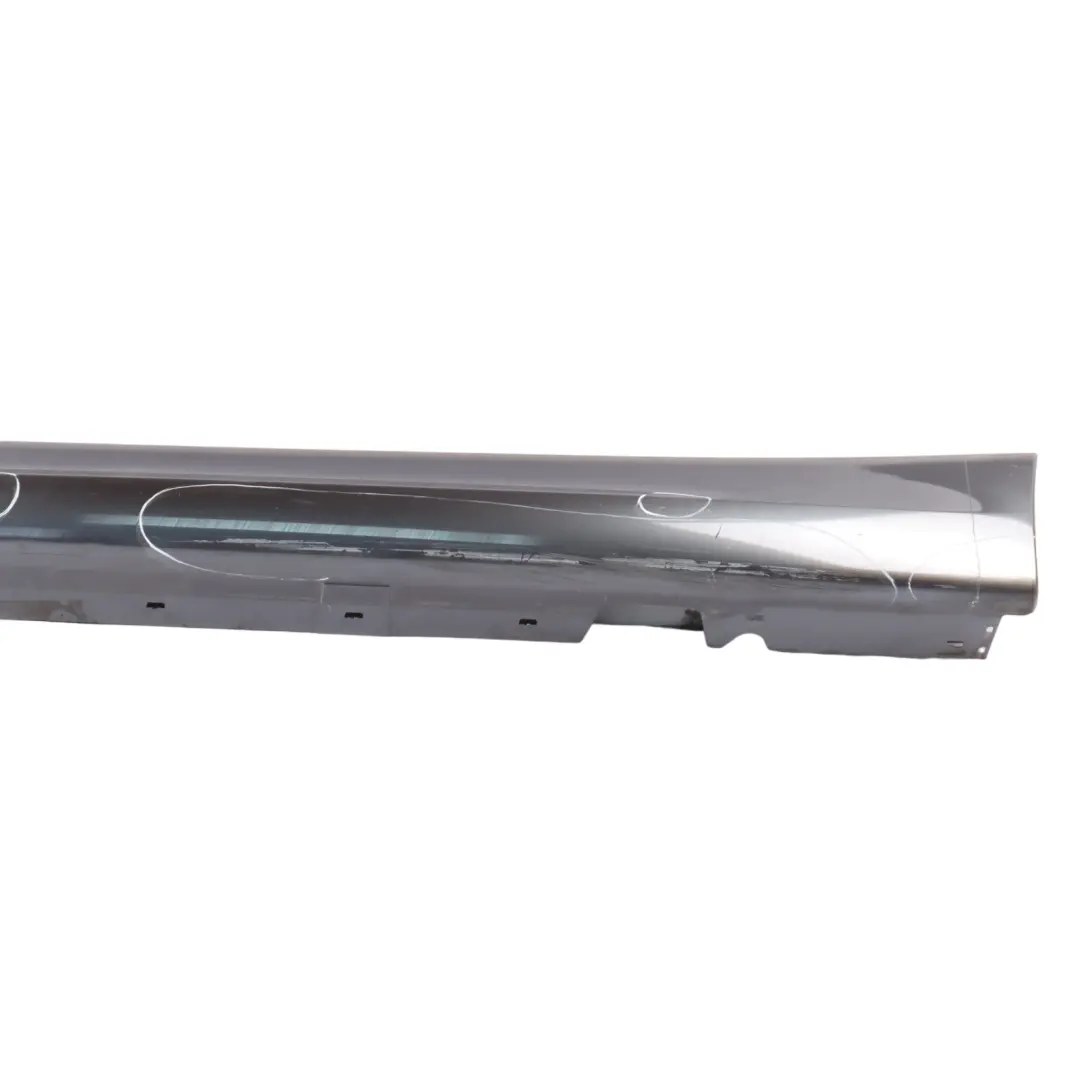 BMW E90 Side Skirt M Sport Left N/S Sill Strip E91 Sparkling Graphite - A22 - SKU 0033441-SG5 - Part number 0033441