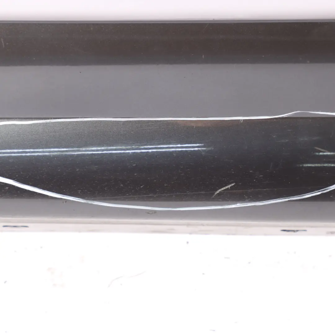 Schwellerleiste Blende Schweller Links Sparkling Graphit A22 für BMW E90 E91 M Sport mit Teilenummer 0033441 BMW E90 E91 M Sport Schwellerleiste Blende Schweller Links Sparkling Graphit A22 - SKU 0033441-SG5 - Teilenummer 0033441