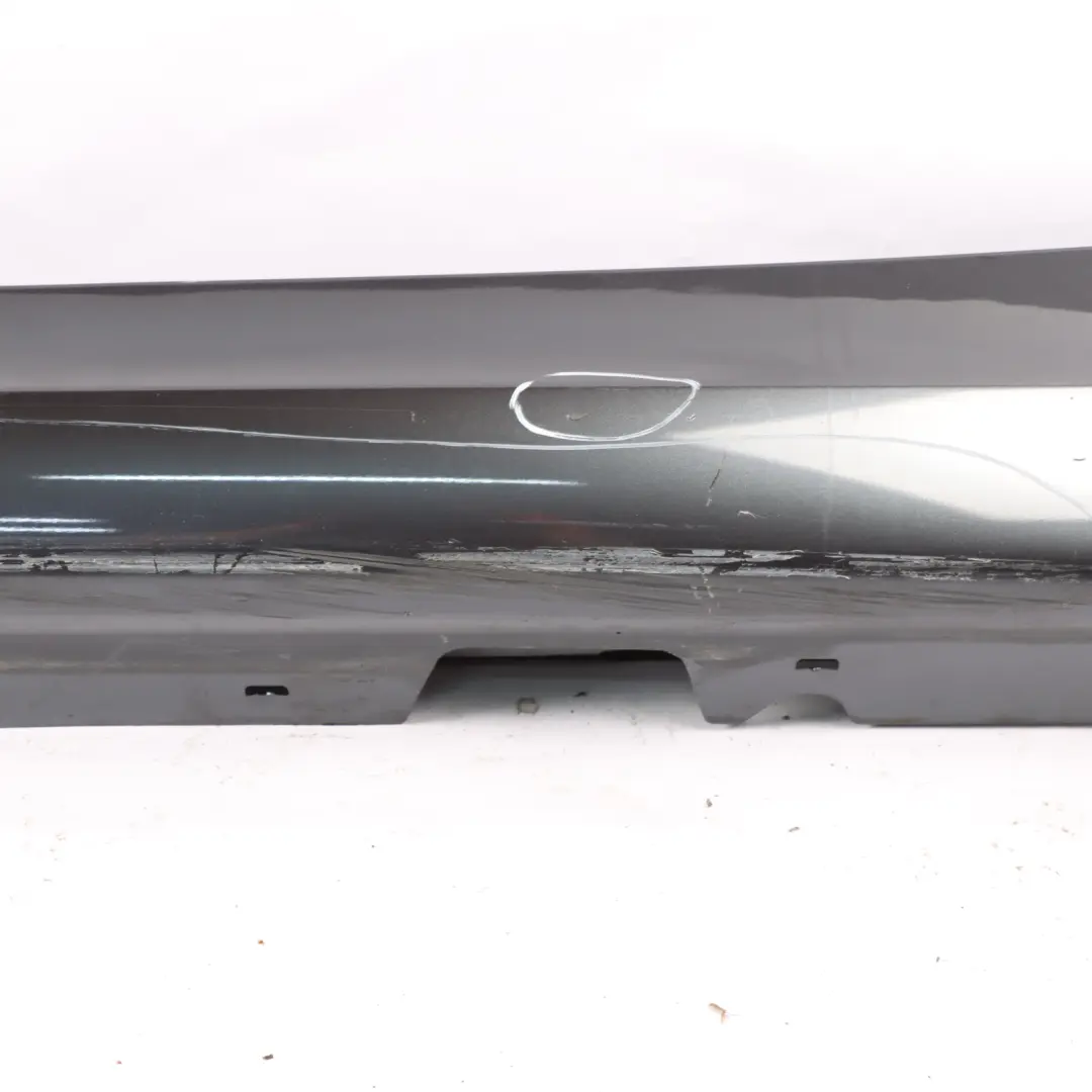 BMW E90 Side Skirt M Sport Left N/S Sill Strip E91 Sparkling Graphite - A22 - SKU 0033441-SG5 - Part number 0033441