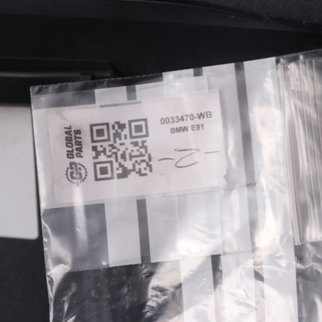 Trunk Lid Rear Spoiler Bluewater Blue Metallic - 896 to BMW E91 Touring with Part number 0033470 BMW E91 Touring Trunk Lid Rear Spoiler Bluewater Blue Metallic - 896 - SKU 0033470-WB - Part number 0033470