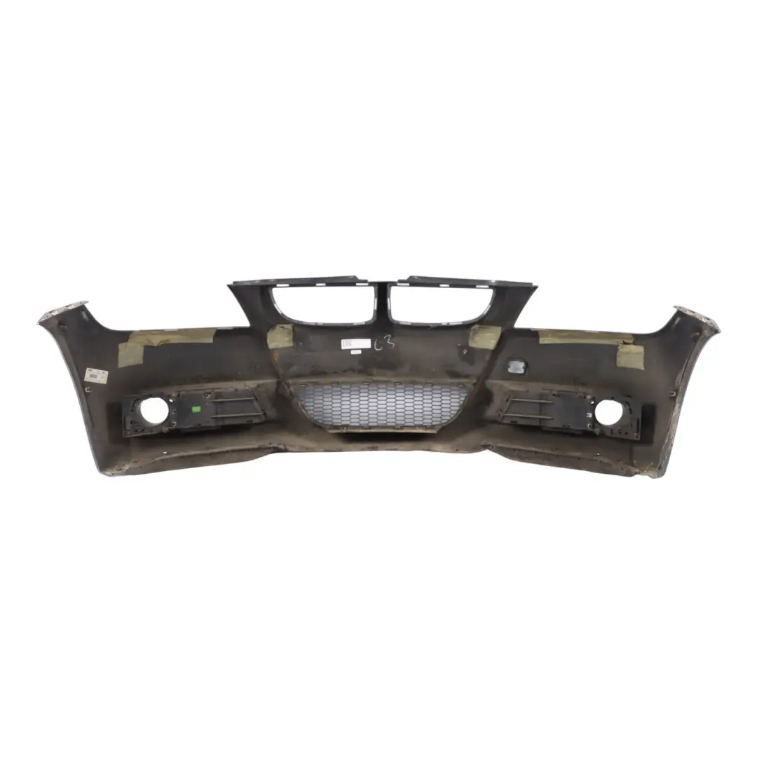 BMW E90 M Sport Complete Front Bumper Trim Panel Black Sapphire - 475 - SKU 0033536-SG - Part number 0033536