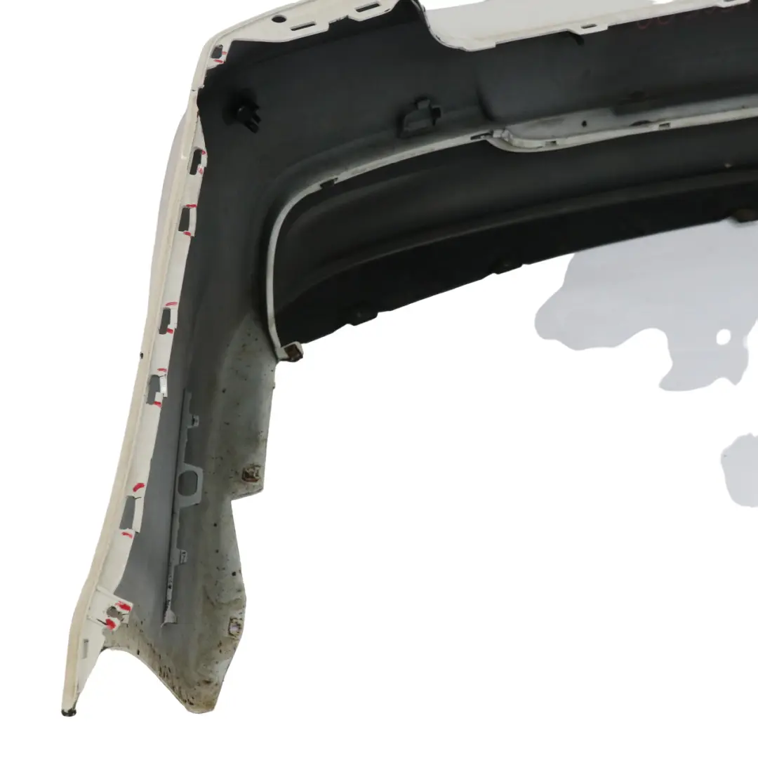 Bumper BMW E90 M Sport Trim Panel PDC Alpinweiss 3 Alpine White - 300 to Rear with Part number 0033541 Rear Bumper BMW E90 M Sport Trim Panel PDC Alpinweiss 3 Alpine White - 300 - SKU 0033541-AW2 - Part number 0033541