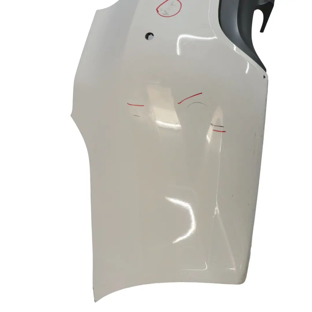 Bumper BMW E90 M Sport Trim Panel PDC Alpinweiss 3 Alpine White - 300 to Rear with Part number 0033541 Rear Bumper BMW E90 M Sport Trim Panel PDC Alpinweiss 3 Alpine White - 300 - SKU 0033541-AW2 - Part number 0033541