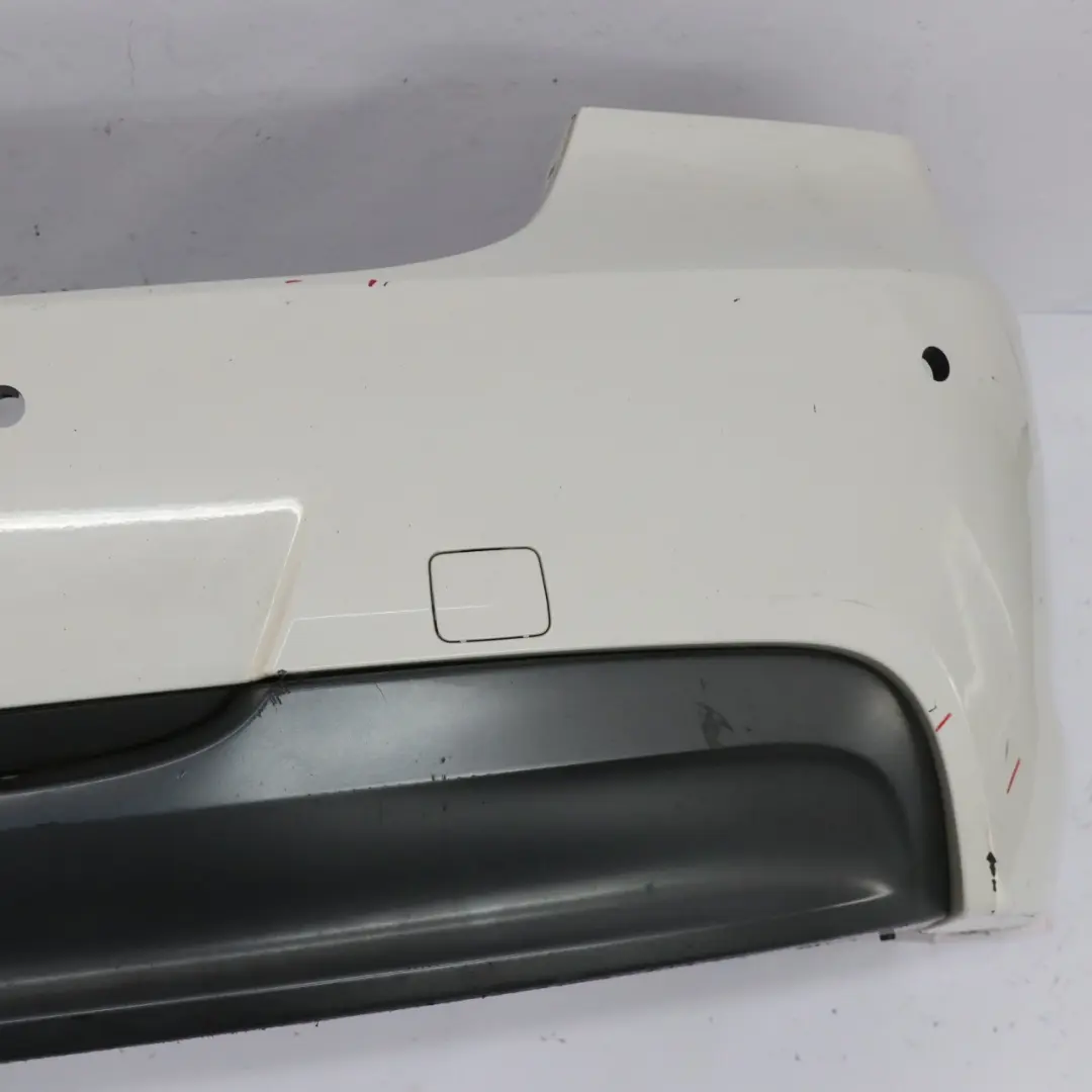 Bumper BMW E90 M Sport Trim Panel PDC Alpinweiss 3 Alpine White - 300 to Rear with Part number 0033541 Rear Bumper BMW E90 M Sport Trim Panel PDC Alpinweiss 3 Alpine White - 300 - SKU 0033541-AW2 - Part number 0033541