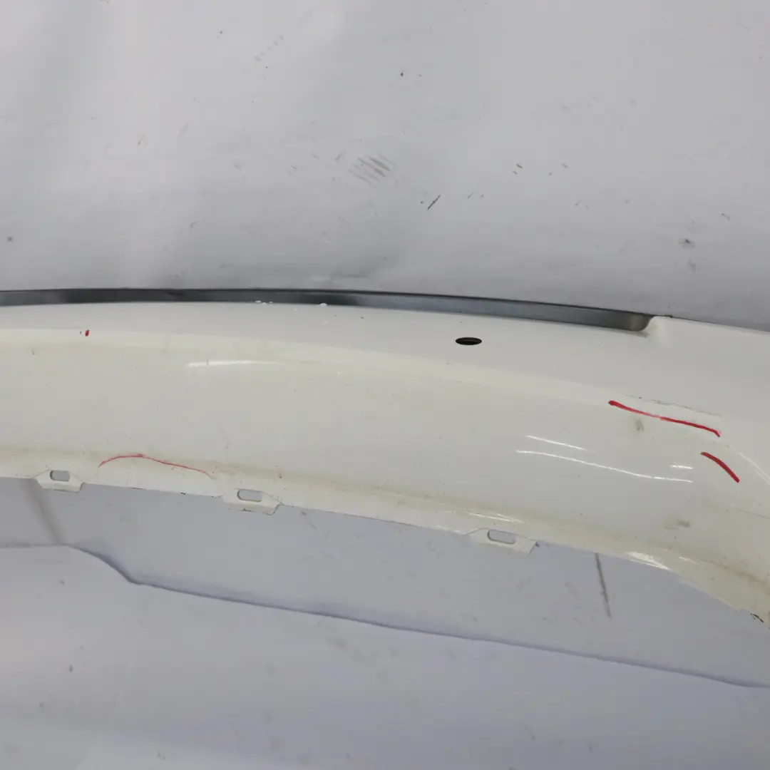 Bumper BMW E90 M Sport Trim Panel PDC Alpinweiss 3 Alpine White - 300 to Rear with Part number 0033541 Rear Bumper BMW E90 M Sport Trim Panel PDC Alpinweiss 3 Alpine White - 300 - SKU 0033541-AW2 - Part number 0033541