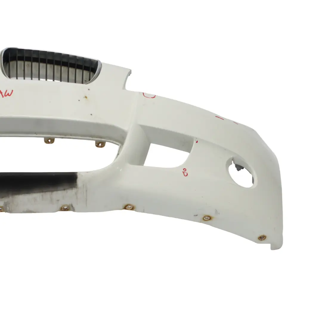 BMW E81 E87 Front Bumper M Sport Trim Panel Alpinweiss Alpine White - 300 - SKU 0033550-AW - Part number 0033550