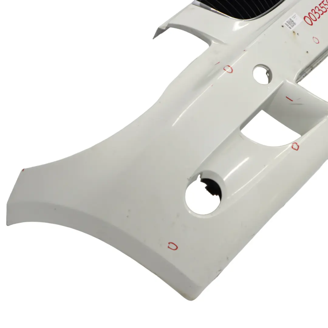 Front Bumper M Sport Trim Panel Alpinweiss Alpine White - 300 to BMW E81 E87 with Part number 0033550 BMW E81 E87 Front Bumper M Sport Trim Panel Alpinweiss Alpine White - 300 - SKU 0033550-AW - Part number 0033550