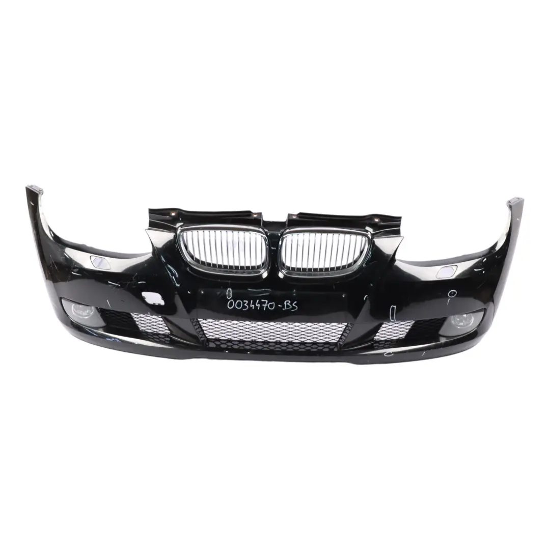 BMW E92 E93 Zderzak Przedni Black Sapphire Czarny Metalik - 475 - SKU 0034470-BS - Numer Części 0034470