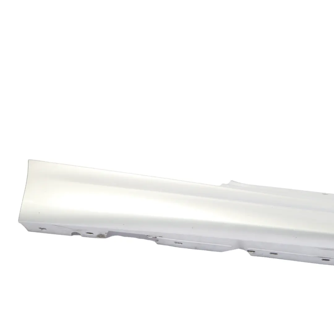 BMW E81 E82 E88 M Sport Listello Portiera Gonna Destra Argento-Titanio - 354 - SKU 0034732-TS - Numero di parte 0034732