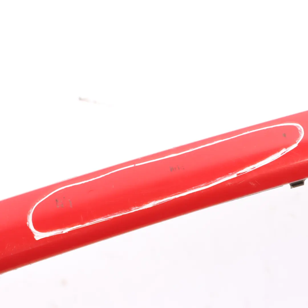 Bumper Strip BMW E81 E87 LCI Protective Trim Panel PDC Karmesinrot Red A61 to Rear with Part number 0035913 Rear Bumper Strip BMW E81 E87 LCI Protective Trim Panel PDC Karmesinrot Red A61 - SKU 0035913-KAR1 - Part number 0035913