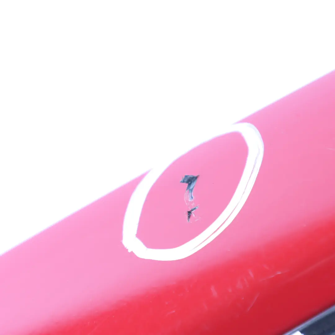 Rear Bumper Strip BMW E81 E87 LCI Protective Trim Panel PDC Karmesinrot Red A61 - SKU 0035913-KAR1 - Part number 0035913