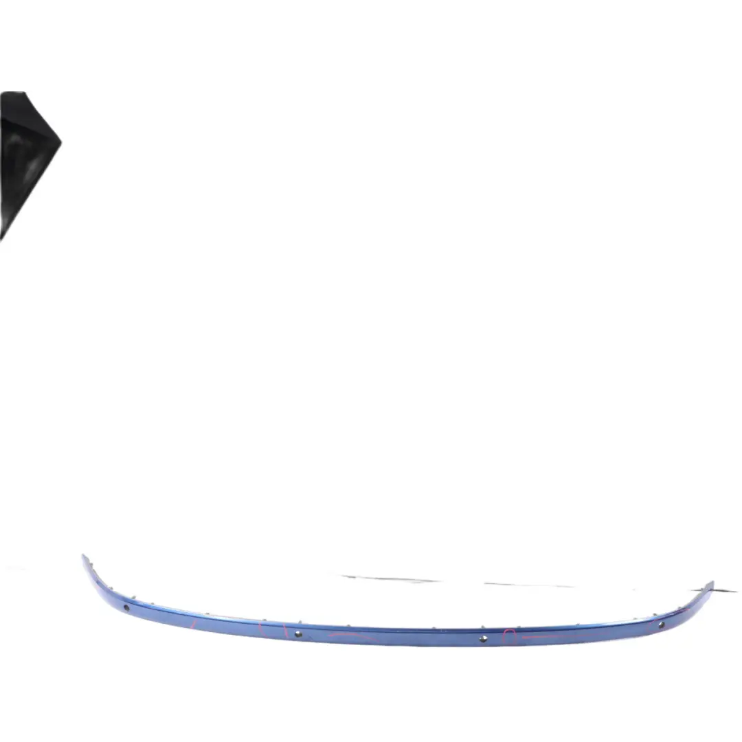 BMW E81 E87 LCI Rear Bumper Protective Strip PDC Montegoblau Blue - A51 - SKU 0035913-MTB - Part number 0035913