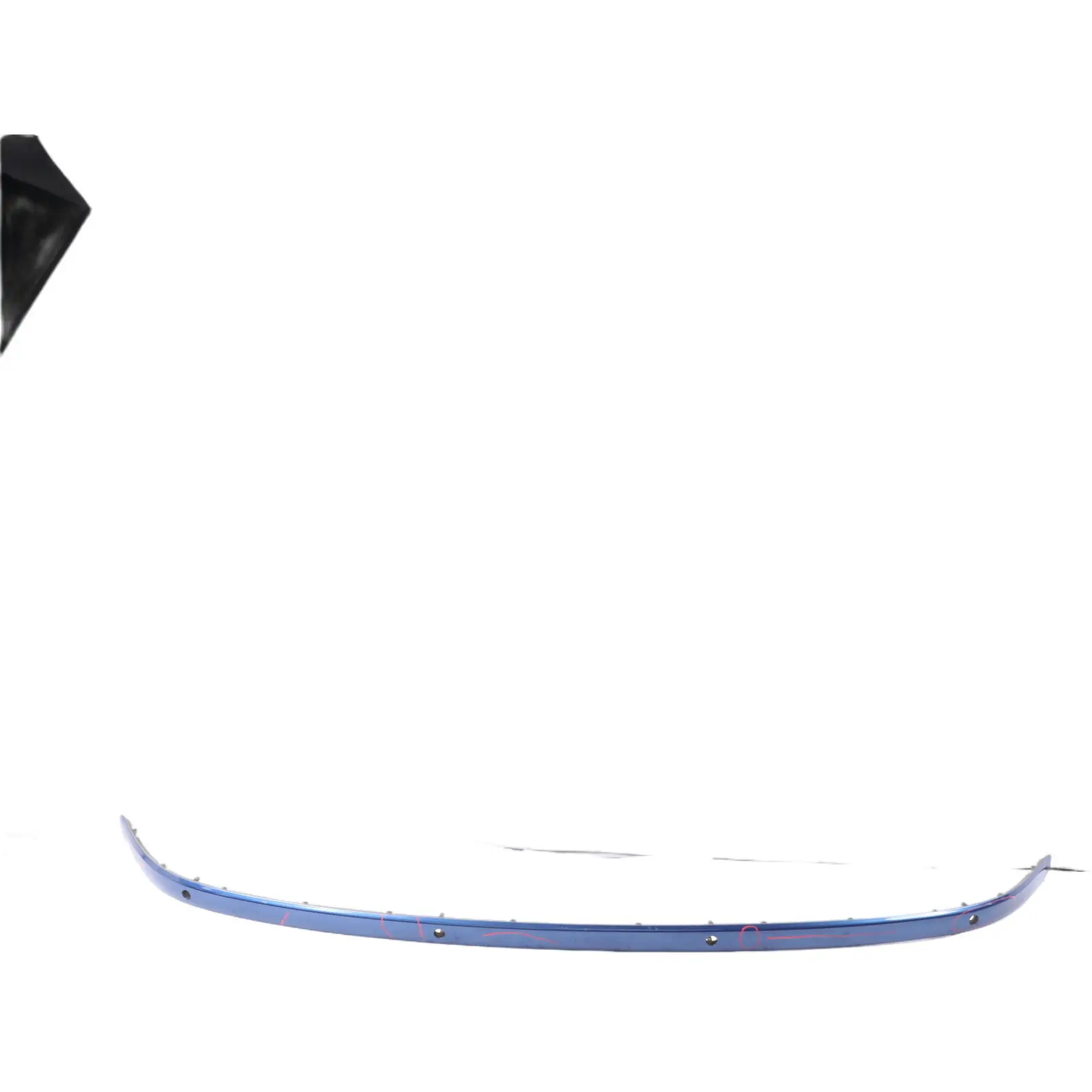 BMW E81 E87 LCI Tira Protectora Paragolpes Trasero PDC Azul Montegoblau A51