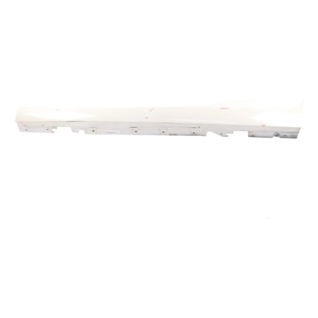 BMW E92 E93 M Sport Sill Strip Side Skirt Cover Left N/S Alpinweiss White - 300 - SKU 0036123-AW - Part number 0036123