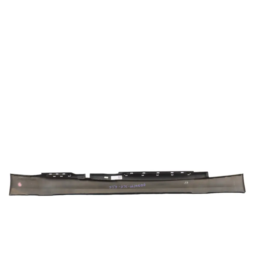 BMW 1 er E87 LCI Schwellerleiste Blende Schweller Rechts Schwarz 2 - 668 - SKU 0036144-SCH - Teilenummer 0036144