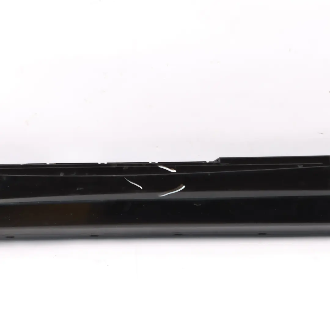 BMW E87 LCI Sill Strip Faldon Lateral Derecho Schwarz 2 Negro - 668 - SKU 0036144-SCH - Número de pieza 0036144