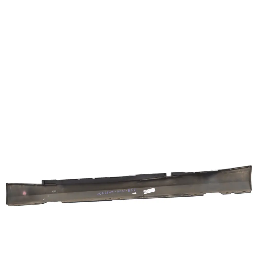 BMW E87 LCI Sill Strip Side Skirt Left N/S Schwarz 2 Black II -668 - SKU 0036145-SCH - Part number 0036145-SCH