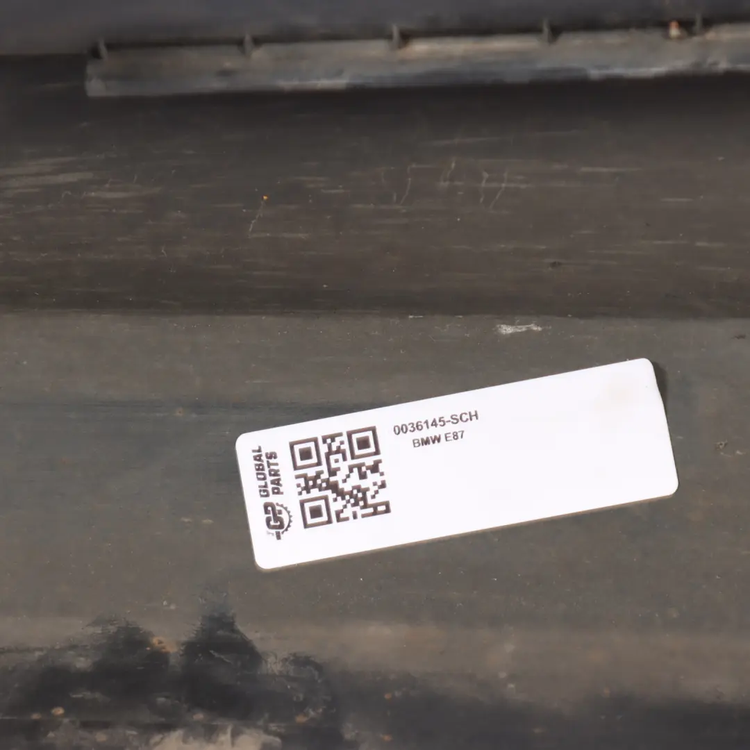 BMW E87 LCI Sill Strip Side Skirt Left N/S Schwarz 2 Black II -668 - SKU 0036145-SCH - Part number 0036145-SCH