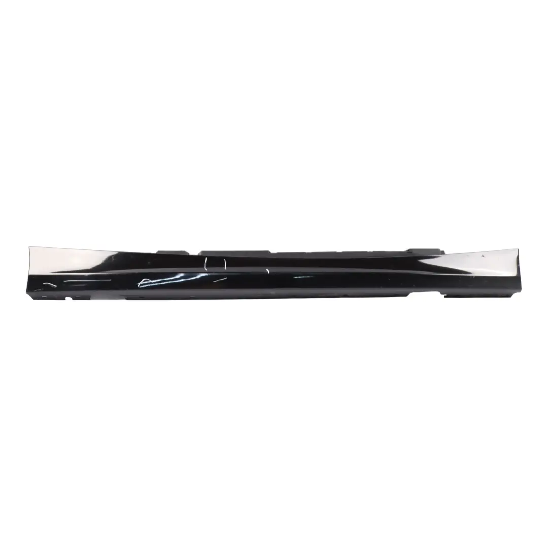 BMW E87 LCI Sill Strip Side Skirt Left N/S Schwarz 2 Black II -668 - SKU 0036145-SCH - Part number 0036145-SCH