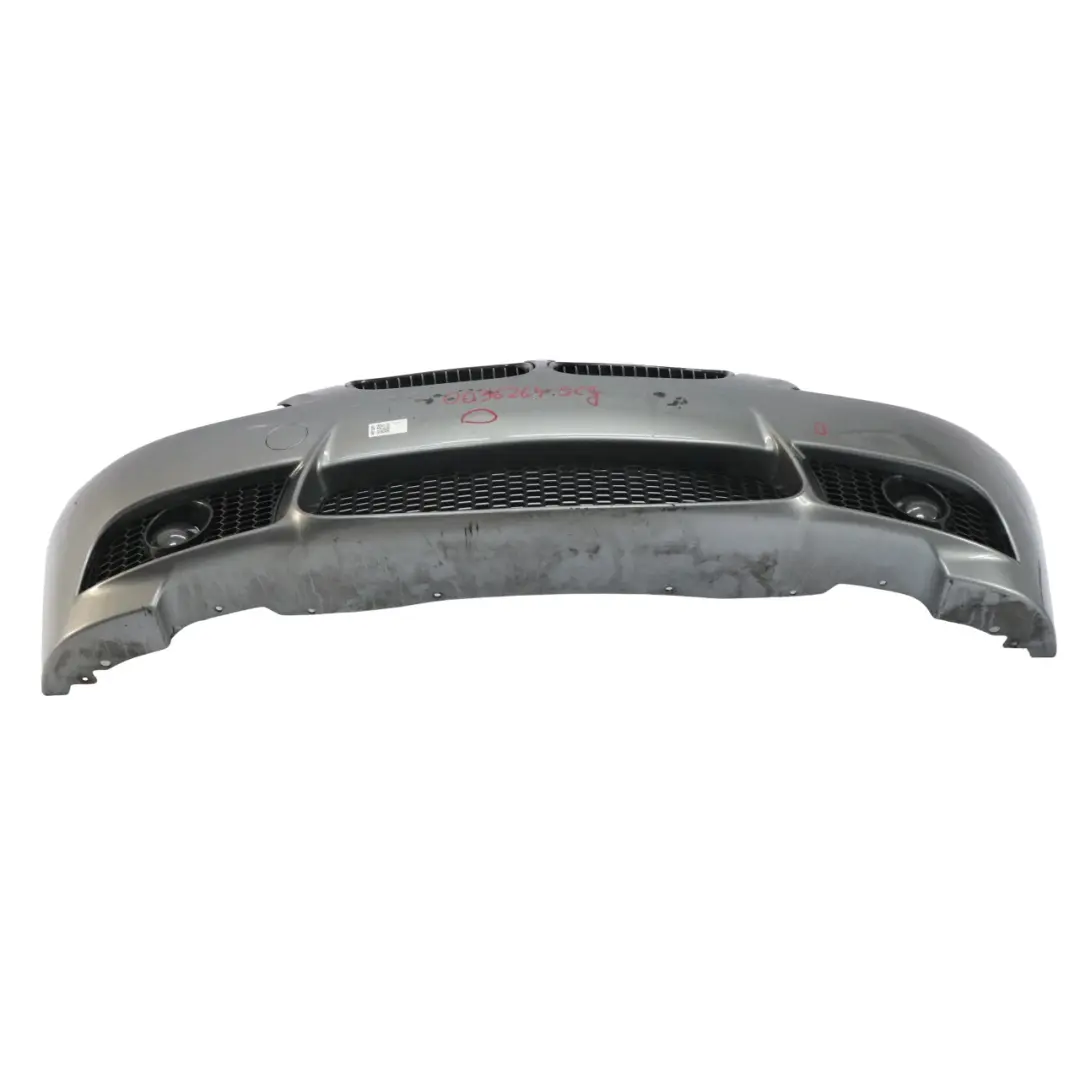 BMW E92 Bumper Front M3 Look Trim Panel Spacegrau Grey Metallic - A52 - SKU 0036264-SCG - Part number 0036264