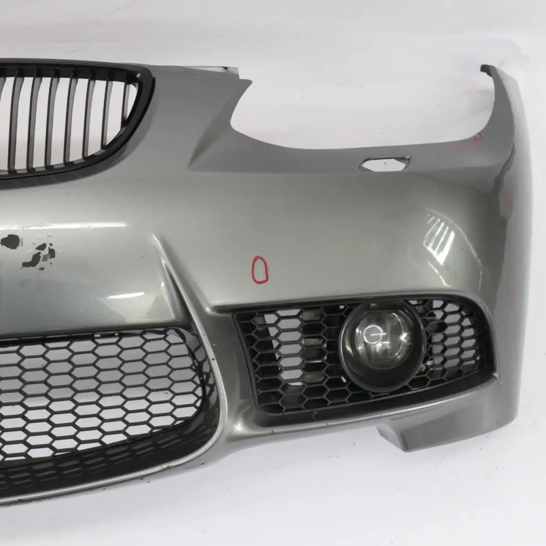 BMW E92 Bumper Front M3 Look Trim Panel Spacegrau Grey Metallic - A52 - SKU 0036264-SCG - Part number 0036264