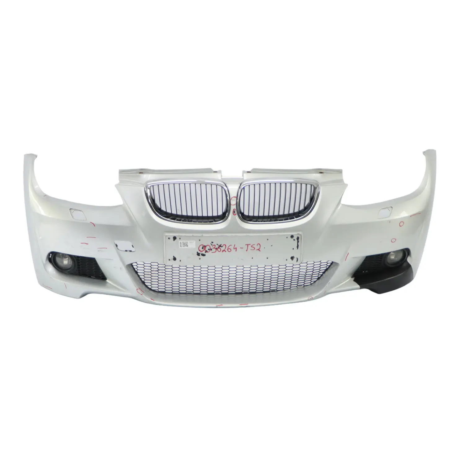 BMW E92 M Sport Zderzak Panel Przedni Przód Titansilber Srebrny Metalik