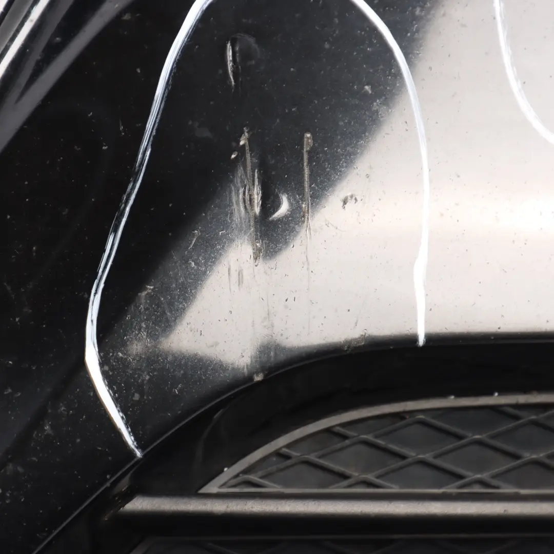 BMW E90 LCI Front Bumper Trim Panel Complete Black Sapphire Metallic - 475 - SKU 0036839-BS - Part number 0036839