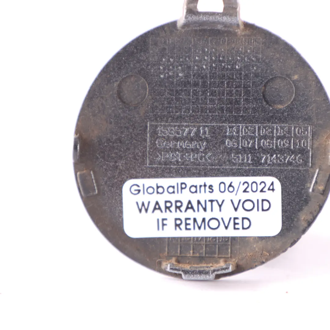  Pare Chocs Avant Remorquage Rabat BMW E90 LCI Bleu Bluewater - 896 7143746 - SKU 0036841-WB - Numéro de pièce 0036841