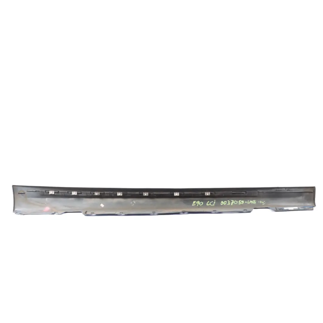 Sill Strip Side Skirt Left N/S Le Mans Blue Metallic - 381 to BMW E90 E91 LCI Cover with Part number 0037059 BMW E90 E91 LCI Cover Sill Strip Side Skirt Left N/S Le Mans Blue Metallic - 381 - SKU 0037059-LMB - Part number 0037059