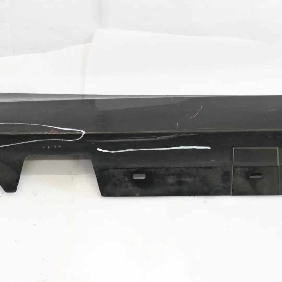 Sill Strip Side Skirt Right O/S Black Sapphire Metallic - 475 to BMW 3 E90 E91 LCI with Part number 0037060 BMW 3 E90 E91 LCI Sill Strip Side Skirt Right O/S Black Sapphire Metallic - 475 - SKU 0037060-BS - Part number 0037060