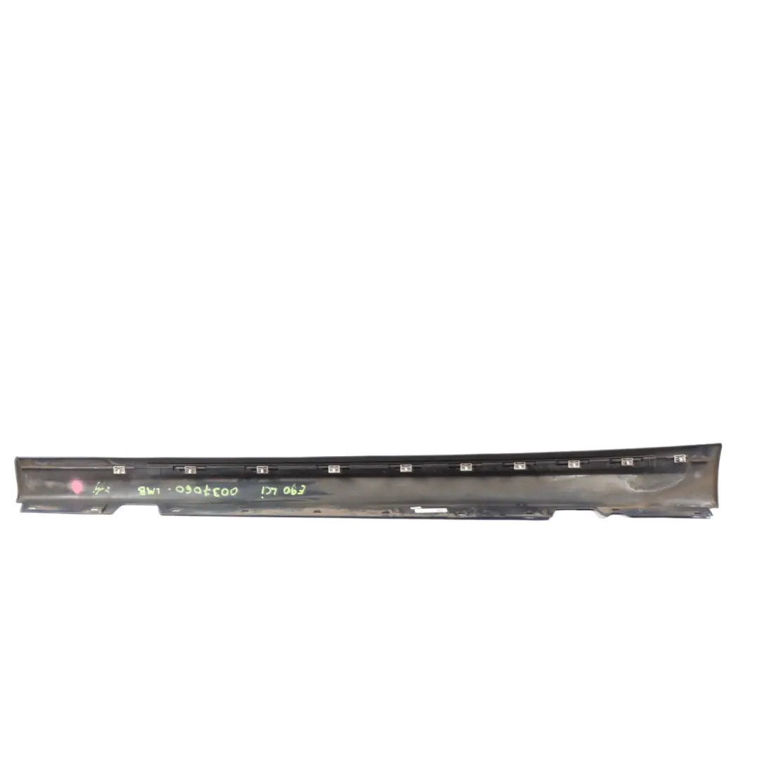 BMW E90 LCI Side Skirt Sill Strip Right O/S Le Mans Blue Metallic - 381 - SKU 0037060-LMB - Part number 0037060