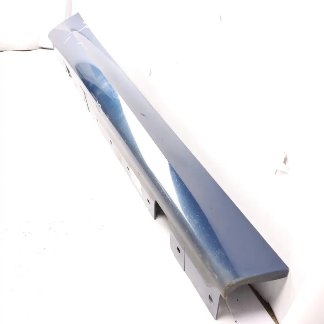 BMW E90 LCI Side Skirt Sill Strip Right O/S Le Mans Blue Metallic - 381 - SKU 0037060-LMB - Part number 0037060