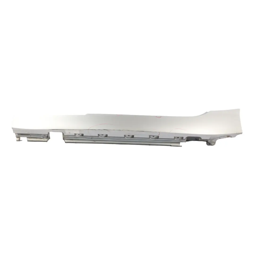 Side Skirt Front Left N/S Sill Strip Titansilber Silver Metallic 354 to BMW Z4 E89 with Part number 0037523 BMW Z4 E89 Side Skirt Front Left N/S Sill Strip Titansilber Silver Metallic 354 - SKU 0037523-TS - Part number 0037523