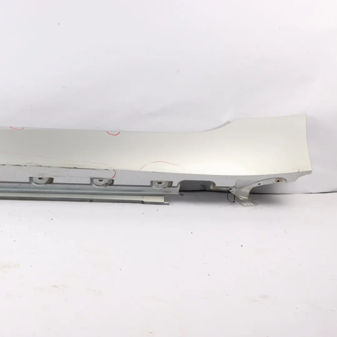 Side Skirt Front Left N/S Sill Strip Titansilber Silver Metallic 354 to BMW Z4 E89 with Part number 0037523 BMW Z4 E89 Side Skirt Front Left N/S Sill Strip Titansilber Silver Metallic 354 - SKU 0037523-TS - Part number 0037523