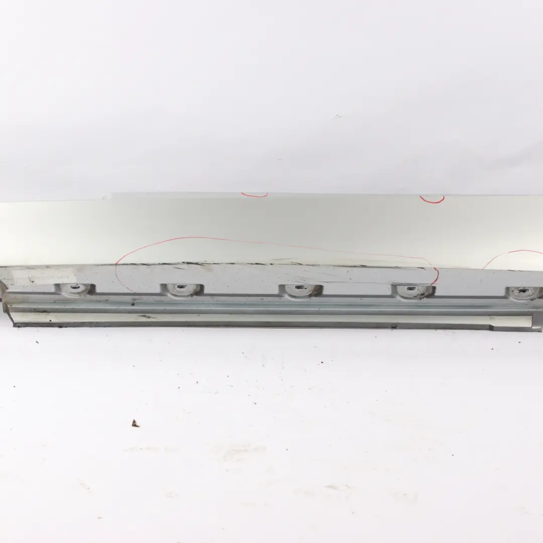 Side Skirt Front Left N/S Sill Strip Titansilber Silver Metallic 354 to BMW Z4 E89 with Part number 0037523 BMW Z4 E89 Side Skirt Front Left N/S Sill Strip Titansilber Silver Metallic 354 - SKU 0037523-TS - Part number 0037523