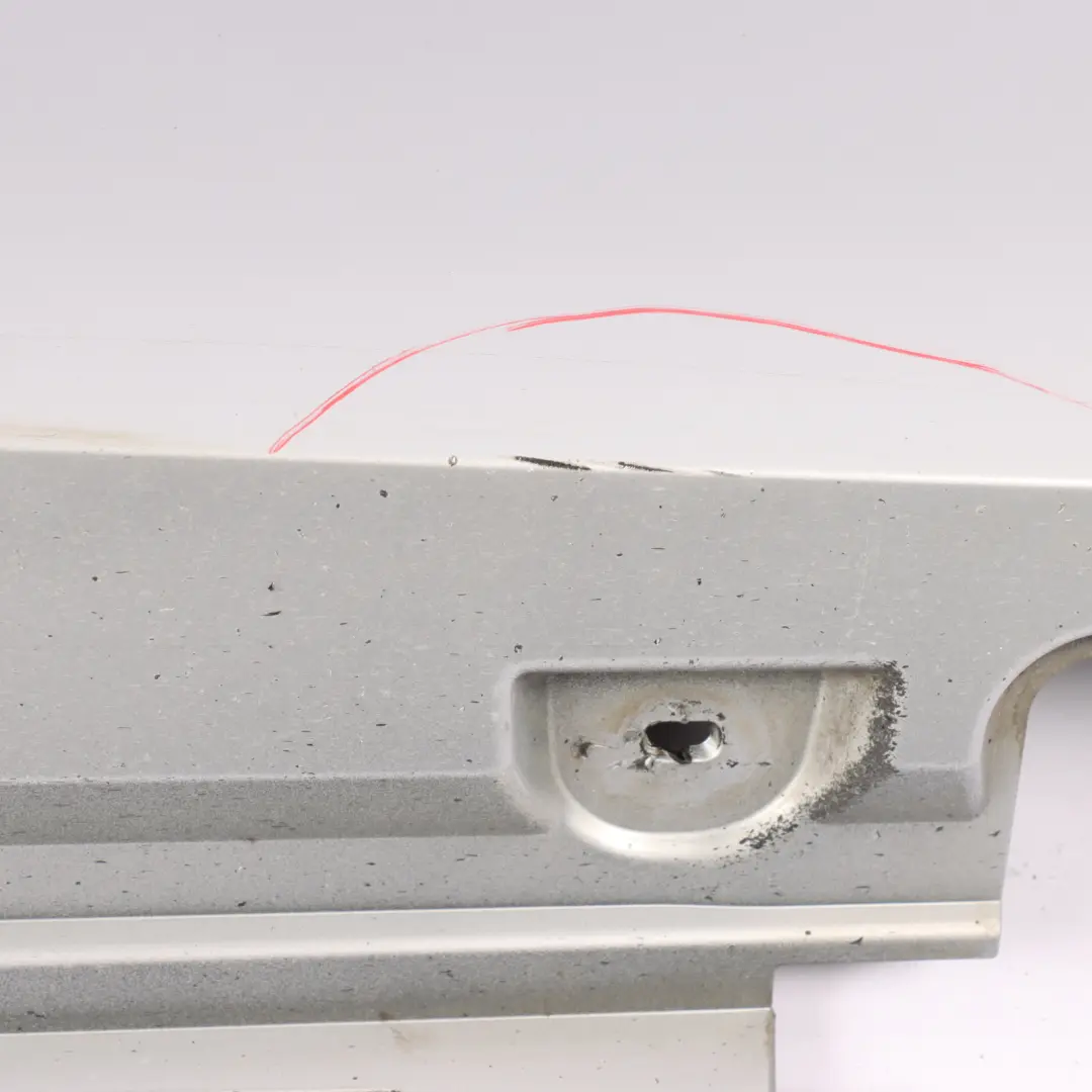 Side Skirt Front Left N/S Sill Strip Titansilber Silver Metallic 354 to BMW Z4 E89 with Part number 0037523 BMW Z4 E89 Side Skirt Front Left N/S Sill Strip Titansilber Silver Metallic 354 - SKU 0037523-TS - Part number 0037523