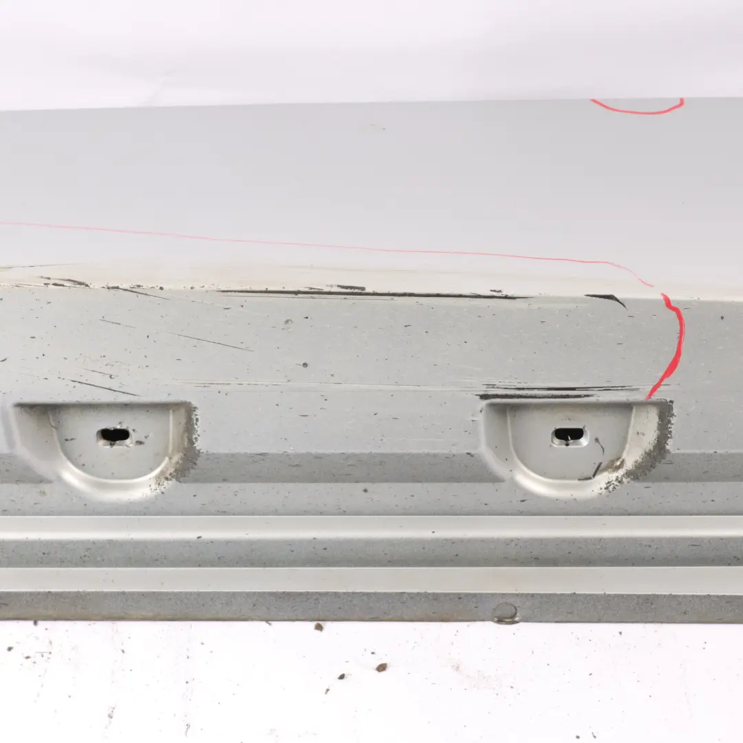 Side Skirt Front Left N/S Sill Strip Titansilber Silver Metallic 354 to BMW Z4 E89 with Part number 0037523 BMW Z4 E89 Side Skirt Front Left N/S Sill Strip Titansilber Silver Metallic 354 - SKU 0037523-TS - Part number 0037523