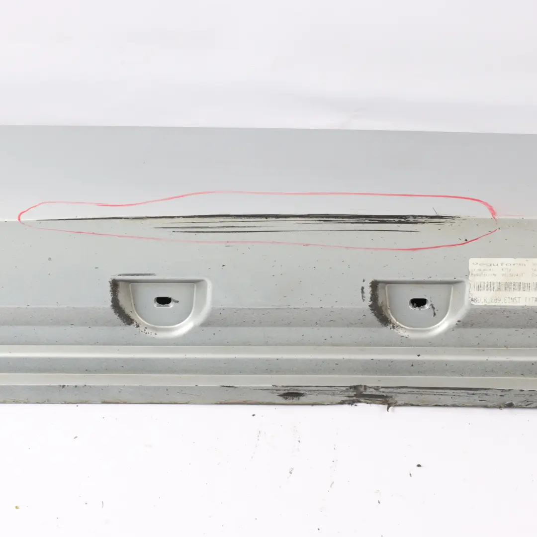 BMW Z4 E89 Front Right O/S Sill Strip Side Skirt Titan Silver Metallic - 354 - SKU 0037524-TS - Part number 0037524