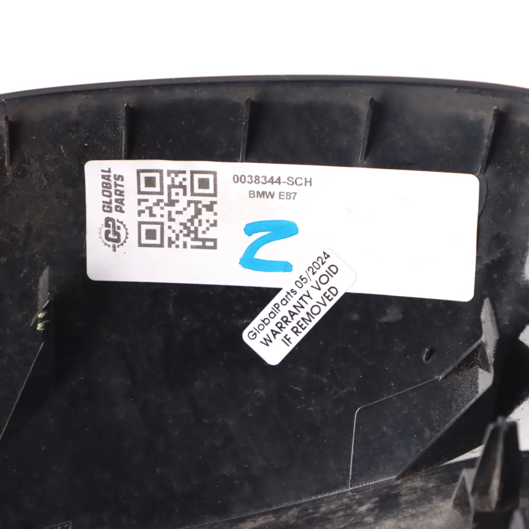 Mirror Cap BMW E81 E87 LCI Wing Mirror Right O/S Cover Schwarz 2 Black - 668 to with Part number 0038344 Mirror Cap BMW E81 E87 LCI Wing Mirror Right O/S Cover Schwarz 2 Black - 668 - SKU 0038344-SCH - Part number 0038344