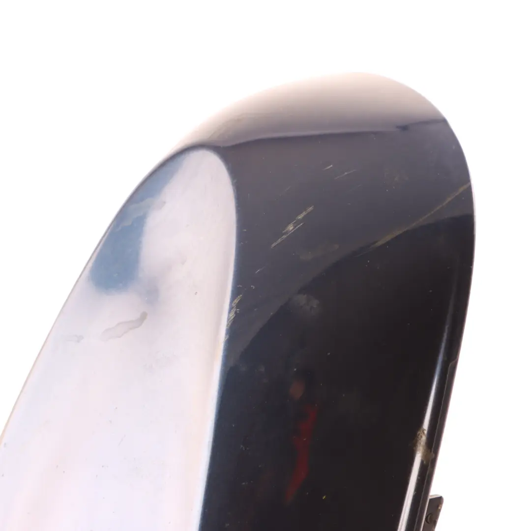 Wing Mirror Cover Cap Casing Left N/S Tiefseeblau Deep Sea Blue to BMW E81 E87 LCI with Part number 0038345 BMW E81 E87 LCI Wing Mirror Cover Cap Casing Left N/S Tiefseeblau Deep Sea Blue - SKU 0038345-DSB2 - Part number 0038345