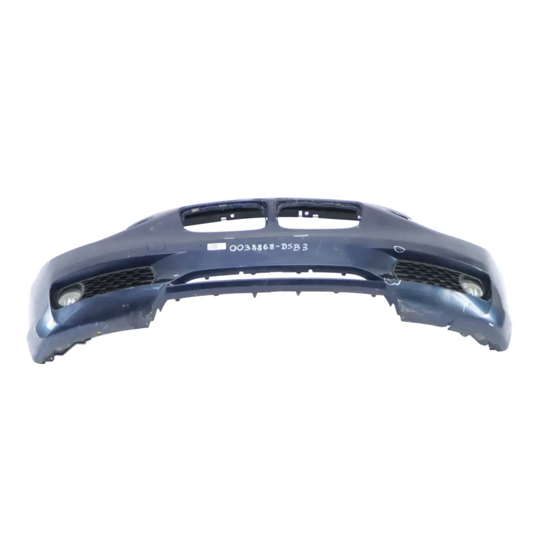 BMW F20 F21 Zderzak Przedni Tiefseeblau Niebieski Metalik - A76 - SKU 0038868-DSB3 - Numer Części 0038868