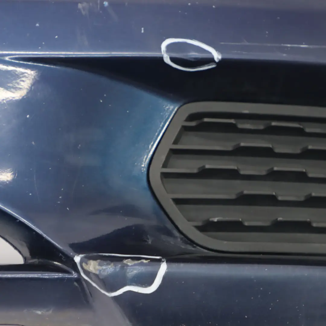 BMW F20 F21 Bumper Front Trim Panel Covering Tiefseeblau Blue Metallic - A76 - SKU 0038868-DSB3 - Part number 0038868