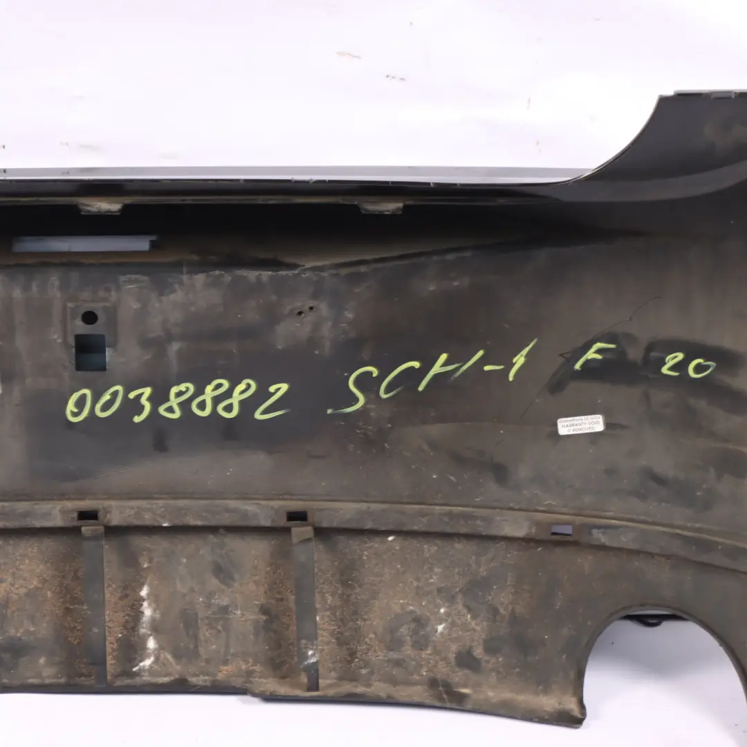 Bumper Trim Panel Schwarz 2 Black - 668 to BMW F20 F21 Rear with Part number 0038882 BMW F20 F21 Rear Bumper Trim Panel Schwarz 2 Black - 668 - SKU 0038882-SCH1 - Part number 0038882