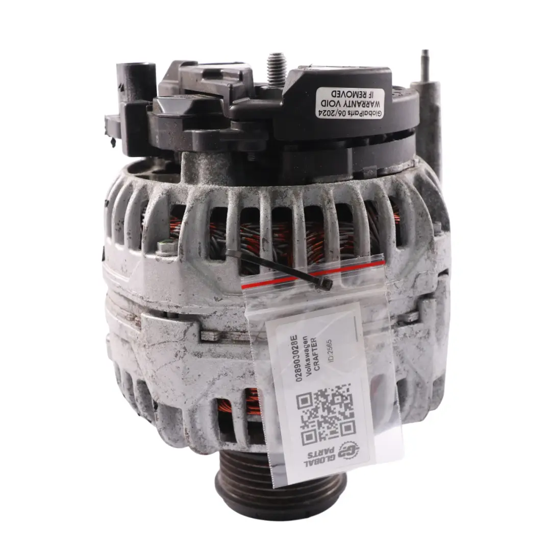 Motore Alternatore 120A Bosch per Volkswagen Crafter 2.0 TDI con numero di parte 028903028E Volkswagen Crafter 2.0 TDI Motore Alternatore 120A Bosch - SKU 028903028E - Numero di parte 028903028E