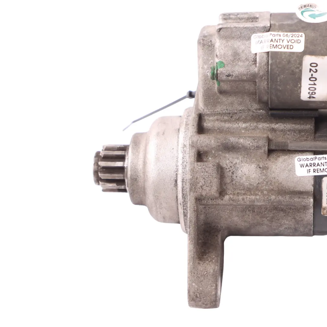 VW Volkswagen Transporter T5 2.0 TDI Diesel Engine Starter Motor - SKU 02Z911023P - Part number 02Z911023P