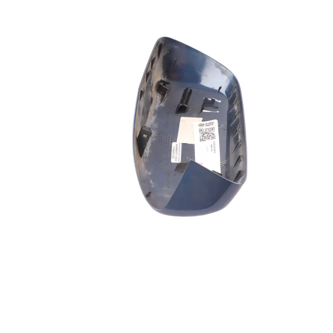 BMW E60 E61 Wing Mirror Left N/S Cover Cap Casing Mysticblau Blue - A07 - SKU 0300238-MYS - Part number 0300238
