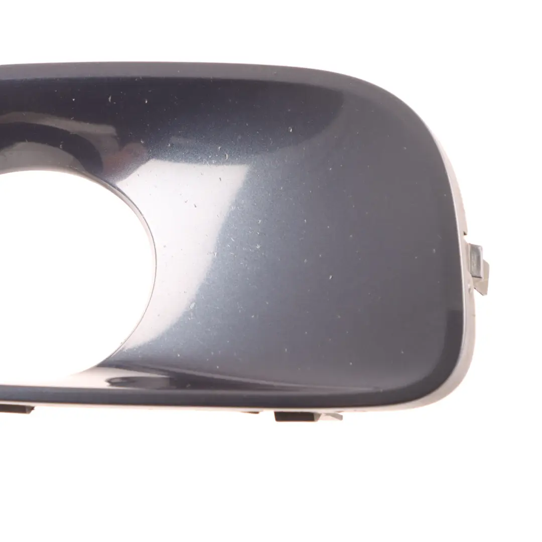 Fog Lamp Cover BMW X5 E53 Front Right O/S Bumper Trim Toledo Blue Metallic - 482 to with Part number 0301730 Fog Lamp Cover BMW X5 E53 Front Right O/S Bumper Trim Toledo Blue Metallic - 482 - SKU 0301730-TDB - Part number 0301730