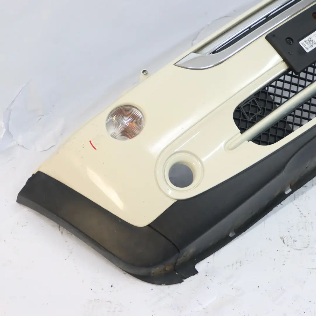 Front Bumper Complete Trim Panel Covering Pepper White - 850 to Mini R50 R52 with Part number 0308997 Mini R50 R52 Front Bumper Complete Trim Panel Covering Pepper White - 850 - SKU 0308997-PW1 - Part number 0308997