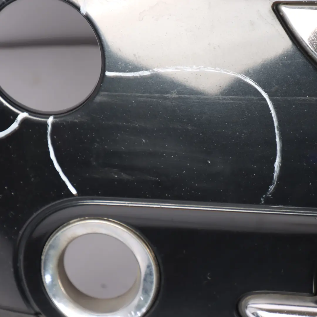 Mini R50 R52 Complete Front Bumper Panel Astro Black Metallic - A25 - SKU 0308998-ASB - Part number 0308998
