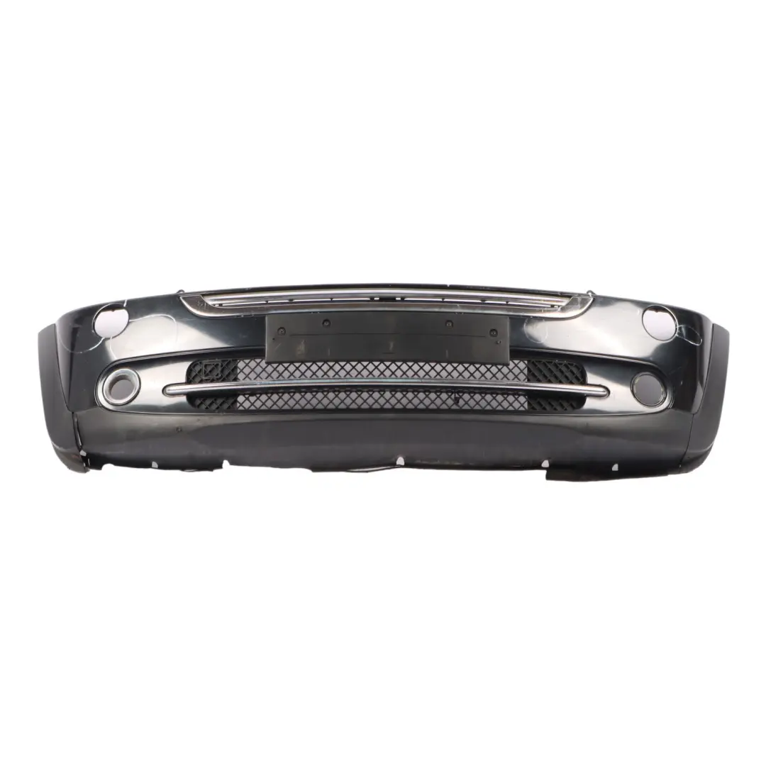 Mini R50 R52 Complete Front Bumper Panel Astro Black Metallic - A25 - SKU 0308998-ASB - Part number 0308998